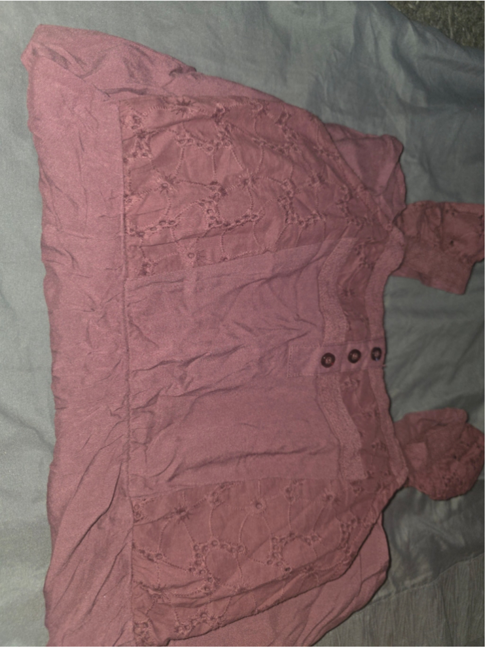 Girls Stitch & Pine Jumpsuit XL Purple